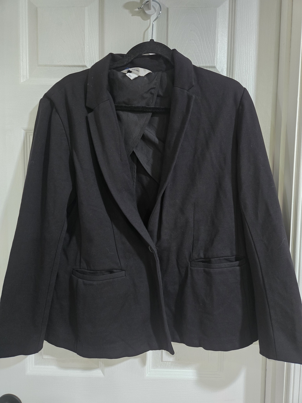 Old Navy Black Single-Button Blazer Jacket